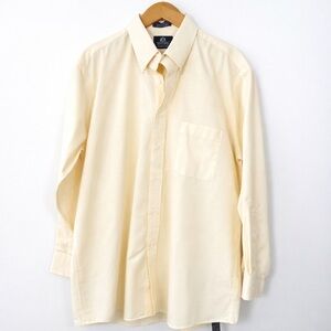 Stafford Wrinkle Free Cotton Blend Oxford Button Down Men’s Dress Shirt 17 33